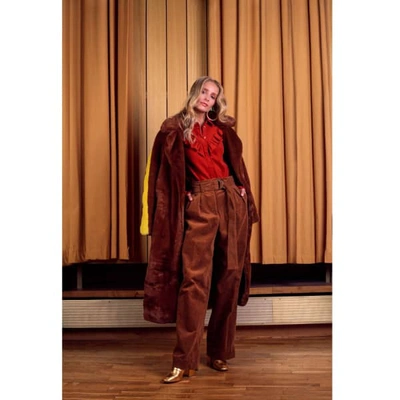 Aggi By Halewski Heera Mink Faux Fur Coat In Fur