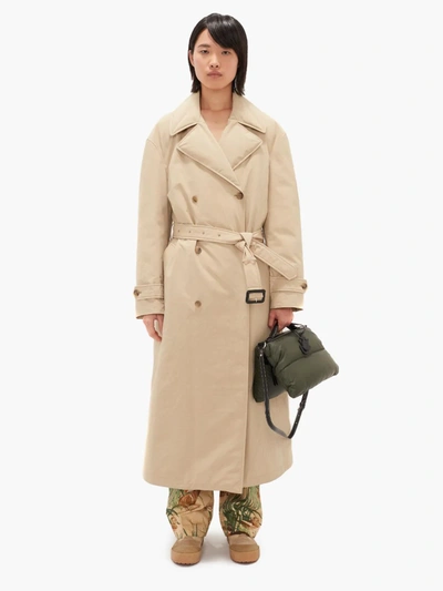 Shop Jw Anderson Montacute Trench In Neutrals