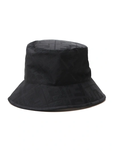 Shop Fendi Black Silk Hat