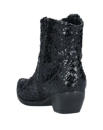 Shop Tosca Blu Woman Ankle Boots Black Size 7 Textile Fibers