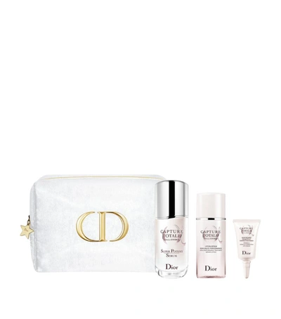 Shop Dior Capture Totale Total Age-defying Skincare Ritual Set In White