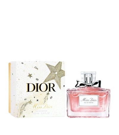 Shop Dior Miss  Eau De Parfum Gift Box (100ml) In White