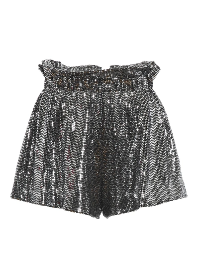 Shop Aniye By Mirror Shorts In Silver