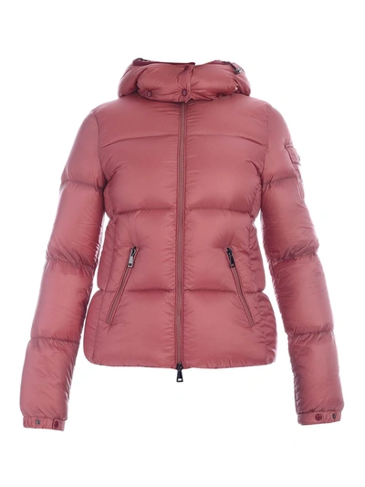 Shop Moncler Fourmi Down Jacket In Antique Pink