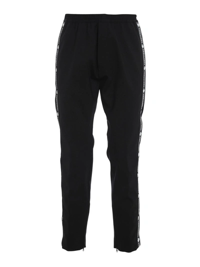 Shop Dsquared2 Stretch Wool Joggers In Black