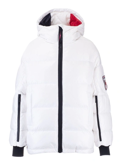 Shop Rossignol Padded Oversized Jacket In White