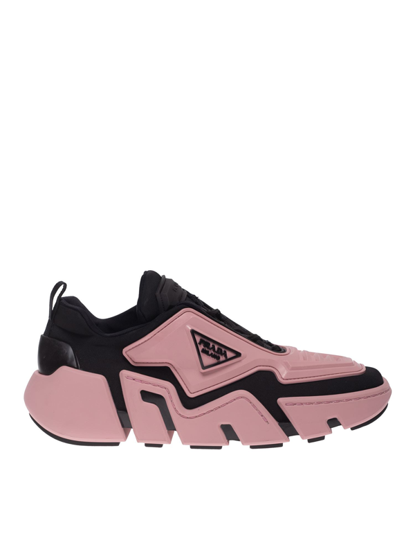 pink prada sneakers
