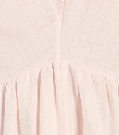 Shop Kalita Vega Cotton Voile Maxi Dress In Pink