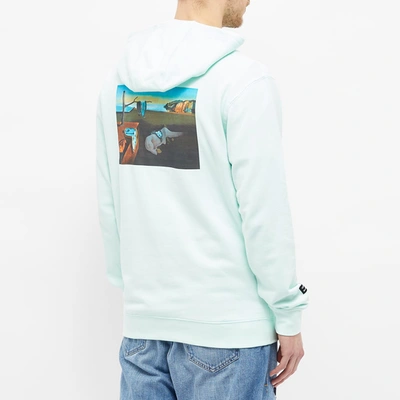 X Moma Salvador Dali Graphic Hooded Sweatshirt In Green
