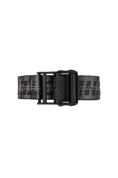 Shop Off-white Classic Industrial Belt In Black & Black