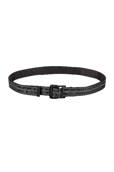 Shop Off-white Classic Industrial Belt In Black & Black
