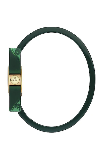 Shop Gucci Vintage Web 24 X 40mm Watch In Resin