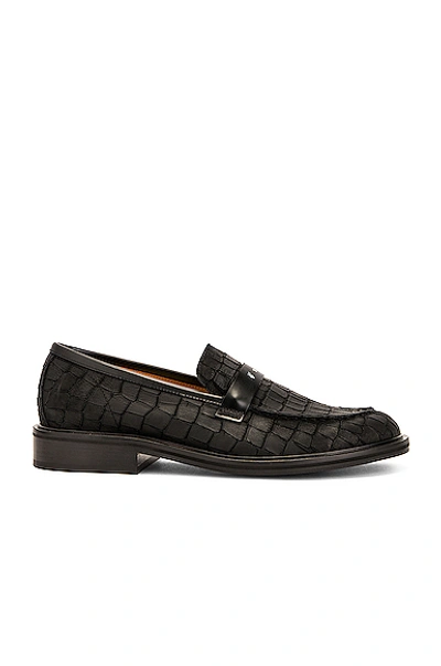 Shop Off-white Moch Surf Hook Loafer In Black