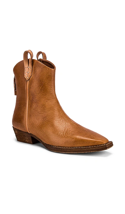 Shop Free People X We The Free Wesley Ankle Boot In Tan