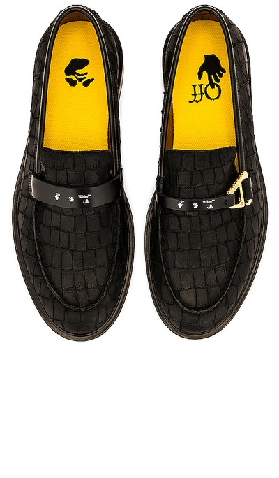 Shop Off-white Moch Surf Hook Loafer In Black