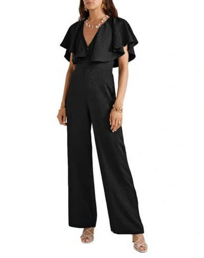 Shop Johanna Ortiz Woman Jumpsuit Black Size 2 Viscose