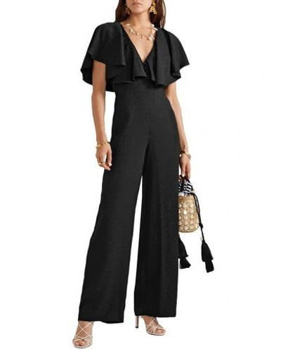 Shop Johanna Ortiz Woman Jumpsuit Black Size 2 Viscose