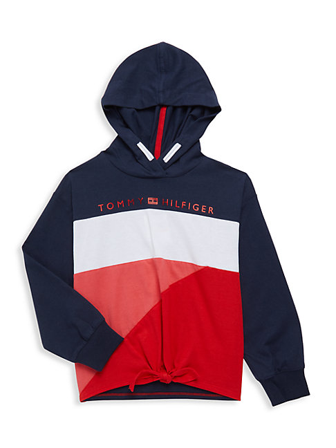 tommy colorblock hoodie