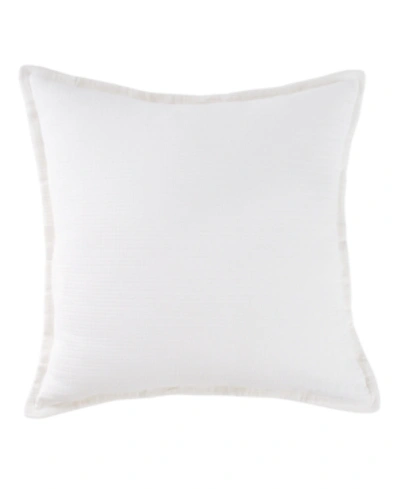 Shop Dkny Closeout!  Pure Stonewash Euro Pillow Bedding In Ivory