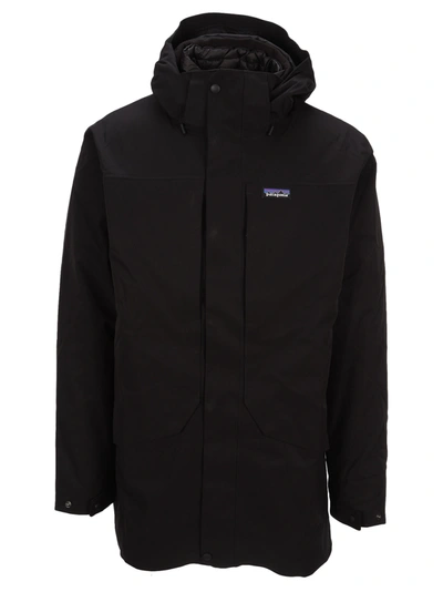 Shop Patagonia Tres 3-in-1 Parka In Black