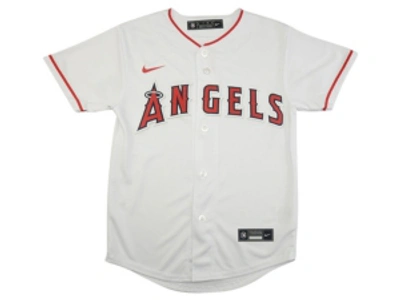 Shop Nike Youth Los Angeles Angels Official Blank Jersey In White