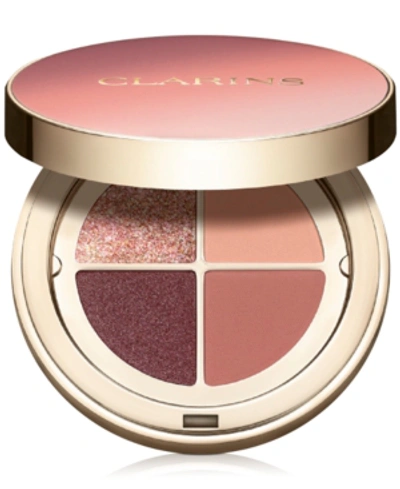 Shop Clarins Ombre 4 Couleurs Eyeshadow In 01 Fairy Tale Nude