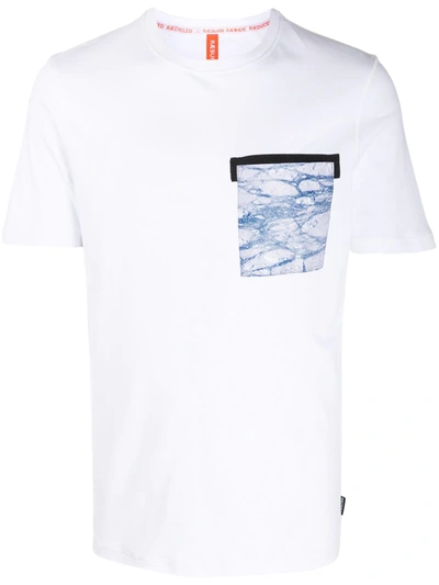 Shop Raeburn Glacier Pocket T-shirt In White