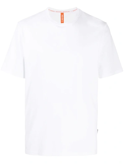 Shop Raeburn Cotton T-shirt  In White