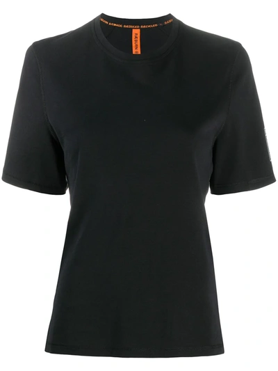 Shop Raeburn Pillar Organic Cotton T-shirt In Black