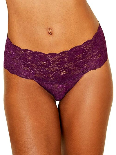 Shop Cosabella Never Say Never Comfie Thong In Deep Purple
