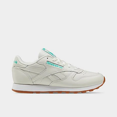 Shop Reebok Women's Classic Leather Casual Shoes In White