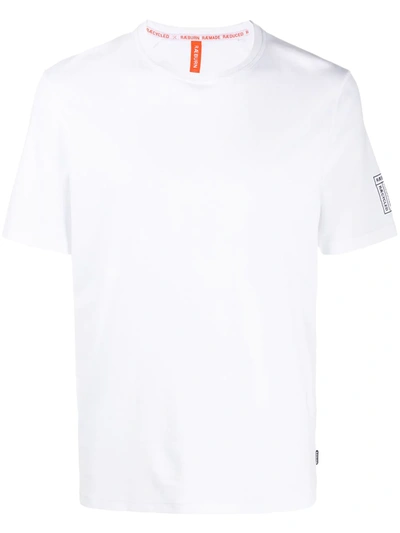 Shop Raeburn Logo Print T-shirt In White
