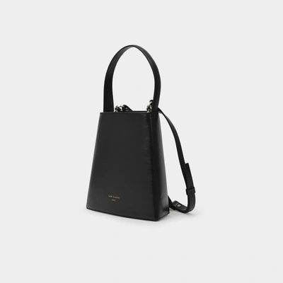 Shop Low Classic Mini Curve Handbag In Black