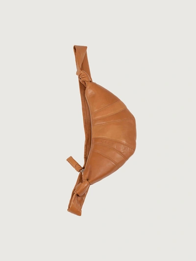 Shop Lemaire Small Croissant Bag Tobacco In Brown