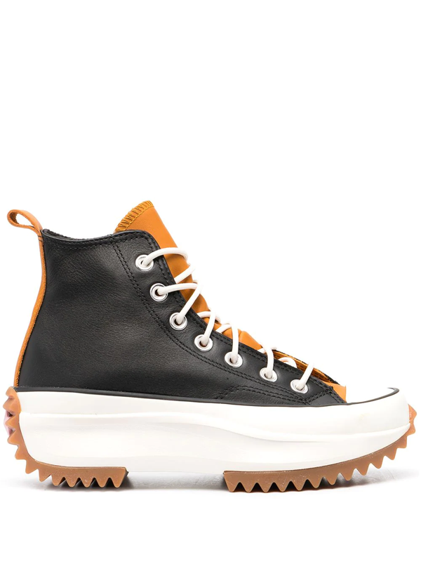 women's converse run star hike leather platform sneaker boots
