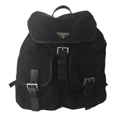 Pre-owned Prada Black Backpack