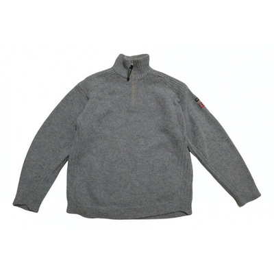 Pre-owned Napapijri Grey Wool Knitwear & Sweatshirts