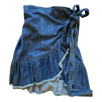 Pre-owned Isabel Marant Étoile Denim - Jeans Skirt