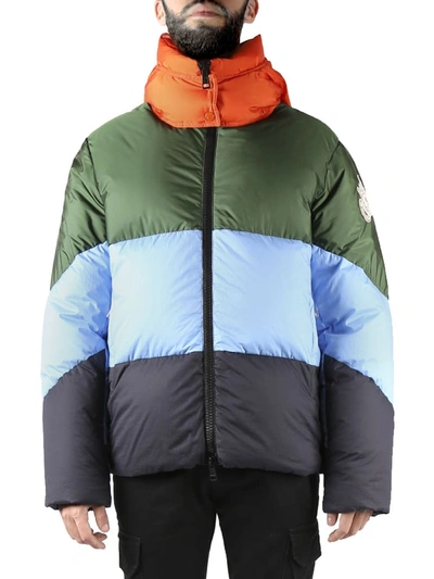 Shop Moncler Genius Multicolored Bickling X Jw Andrson Down Jacket