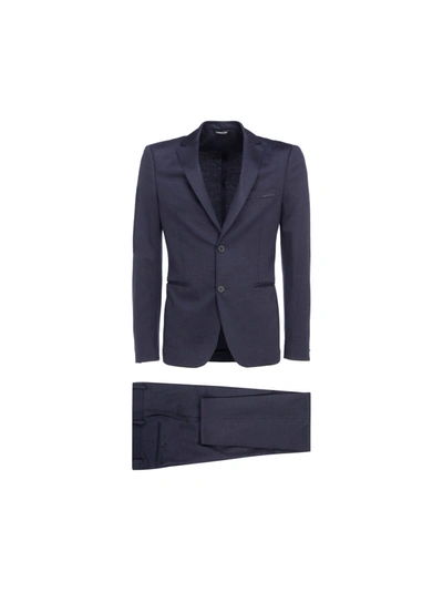 Shop Tonello Suit In Blu