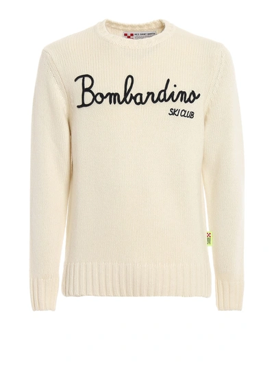 Shop Mc2 Saint Barth Sweater In White