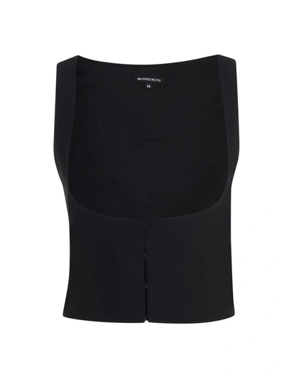 Shop Ann Demeulemeester Amedeo Vest In Black