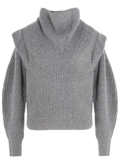 Shop Isabel Marant Poppy Sweater In Grey