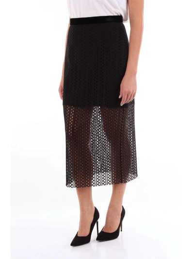 Shop Philosophy Women's Black Polyester Skirt
