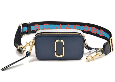 Pre-owned The Marc Jacobs  The Snapshot Blue Sea Multi