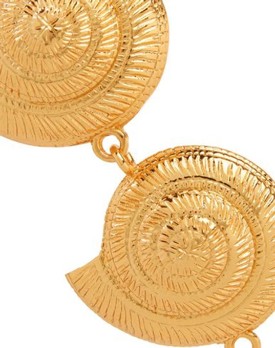 Shop Tohum Woman Necklace Gold Size - Brass, Textile Fibers