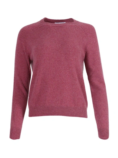 Shop Alexandra Golovanoff Mila Cashmere Crewneck Sweater In Pink