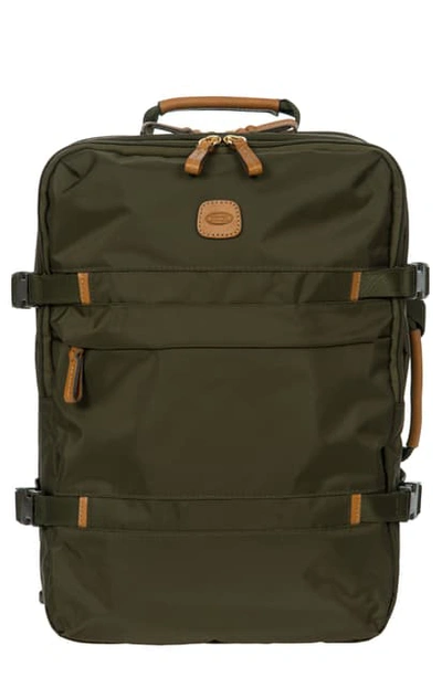 Shop Bric's X-travel Montagna Travel Backpack In Olive