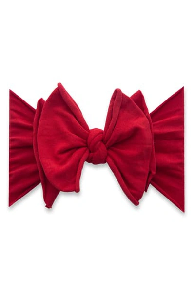 Shop Baby Bling Fab-bow-lous Headband In Cherry