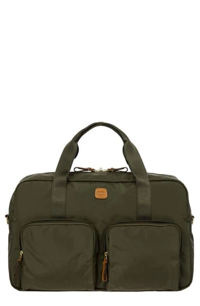 Shop Bric's X-bag 18-inch Boarding Duffle Bag In Olive